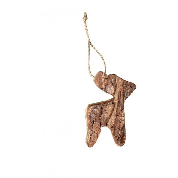 Dřevěná dekorace Dassie Artisan Bark Reindeer