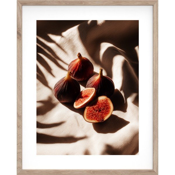 Печатна картина с включена рамка 40x50 cm Ripe Figs – Styler