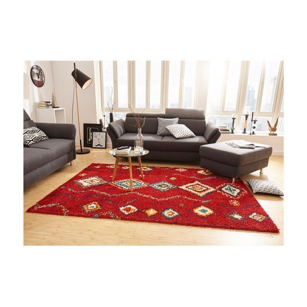 Червен килим , 200 x 290 cm Geometric - Mint Rugs-image-3
