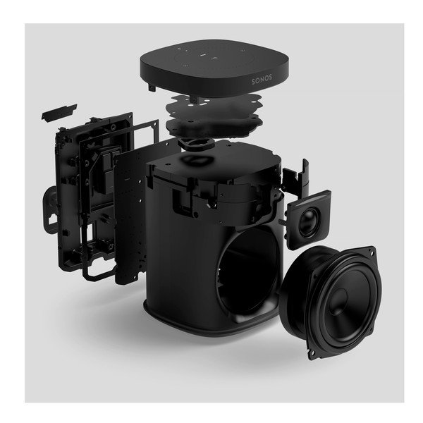Черен преносим високоговорител Dark One - Sonos-image-1