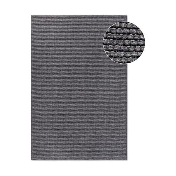 Тъмносив вълнен килим 200x290 cm Charles – Villeroy&Boch