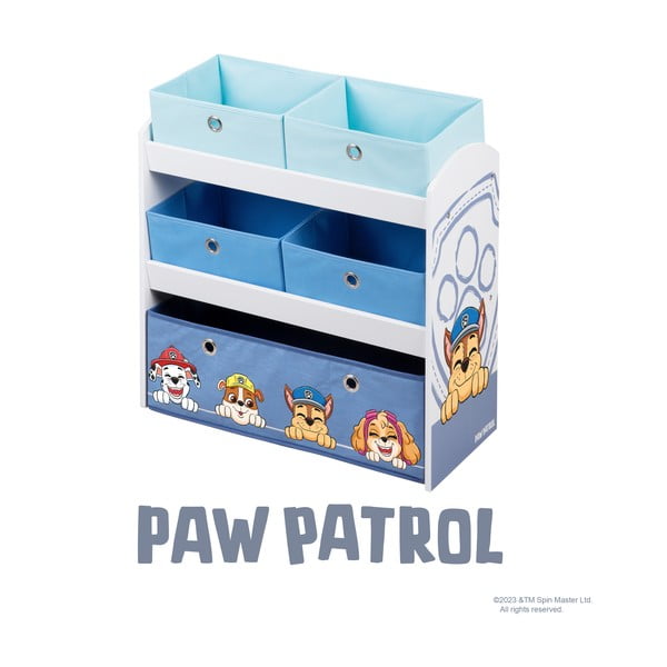 Органайзер за детски играчки  63.5x29.5x67 cm Paw Patrol – Roba-image-1