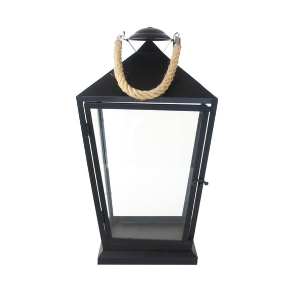 Черен класически фенер, височина 45,6 cm - Esschert Design
