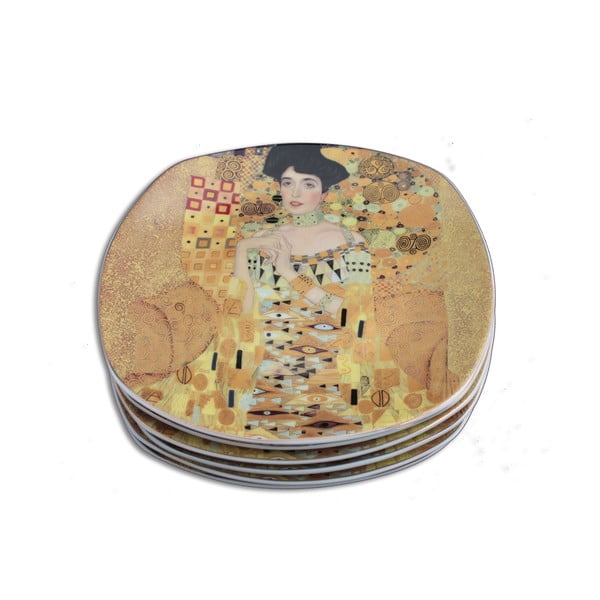 Gustav Klimt - sada 6 dezertních talířků Adele