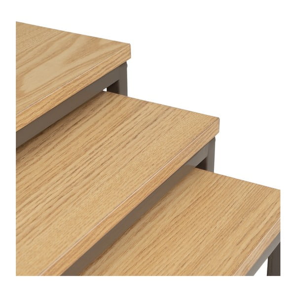 Сгъваеми маси в комплект от 3 броя 40x40 cm - Casa Selección-image-3