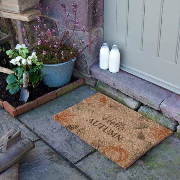 Изтривалка от кокосови влакна 40x60 cm Hello Autumn – Artsy Doormats-image-3