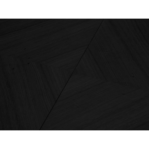 Кръгла сгъваема трапезна маса с допълнителна плоча с черен плот за маса ø 120 cm Magnus – Windsor & Co Sofas-image-1