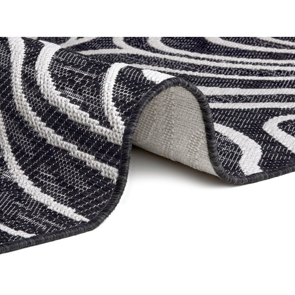 Антрацитен външен килим 194x290 cm - Elle Decoration-image-2