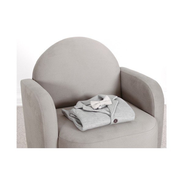 Сив детски фотьойл Nock – Artie-image-1