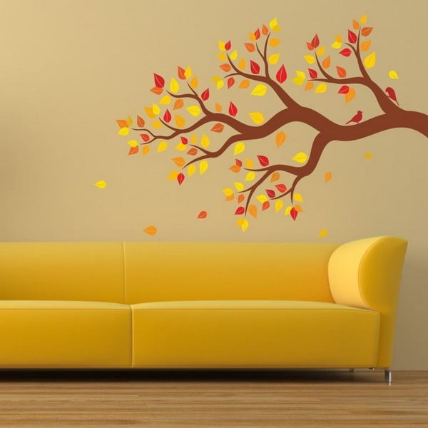 Декоративен стикер за стена Есенно дърво - Unknown