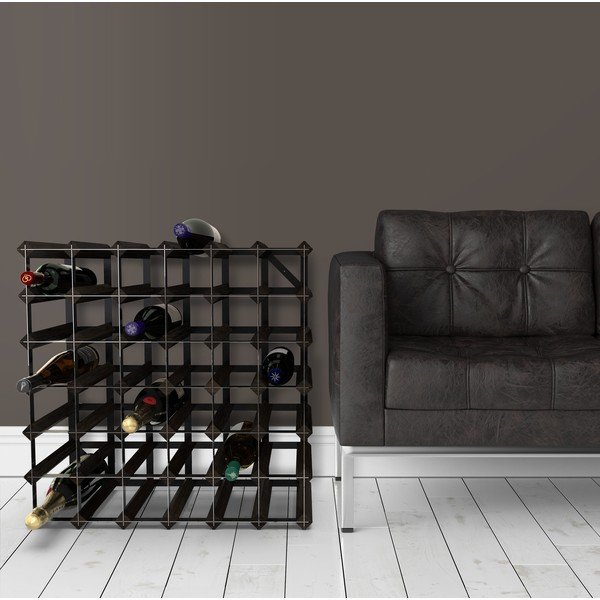 Стойка за вино от ясенова дървесина за 42 бутилки - RTA-image-1