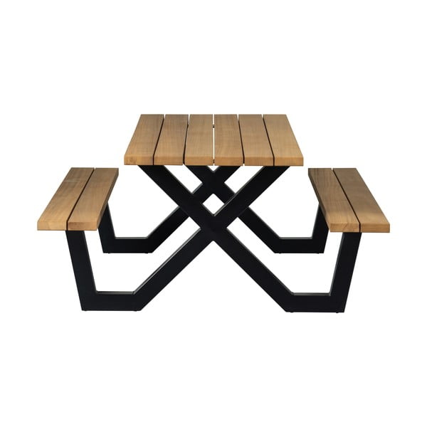 Градинска маса за хранене с пейки, 206 x 145 cm Tablo - WOOOD-image-3