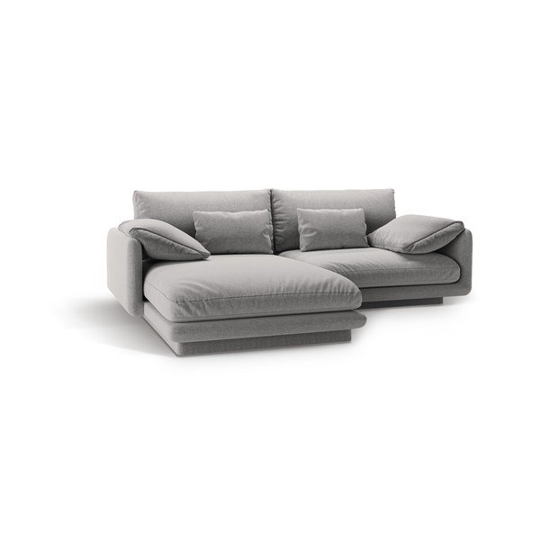 Светлосив ъглов диван (ляв ъгъл) Torino – Micadoni Home-image-2