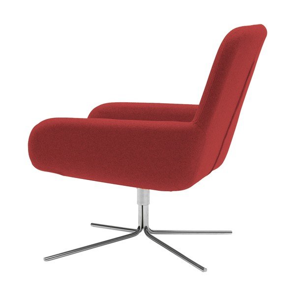 Червен въртящ се стол Swivel Coco - Softline-image-4