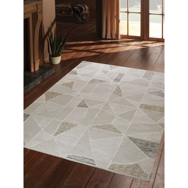 Бежов килим 80x150 cm Jaipur - Webtappeti-image-1