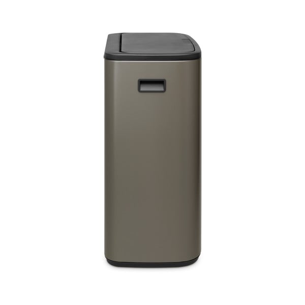 Сиво стоманено кошче за боклук, отваряне с докосване 60 l Bo Touch Bin – Brabantia-image-3