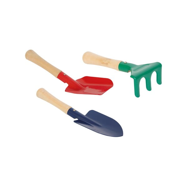 Комплект детски градински инструменти Sandtip от 3 части - Legler