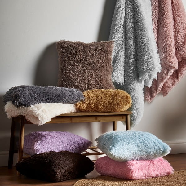 Кафяво одеяло от микроплюш 150x200 cm Cuddly – Catherine Lansfield-image-3