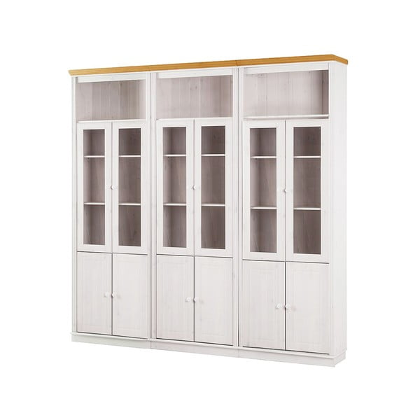 Бяла витрина от масивен бор 518x223 cm Anita – Støraa-image-2