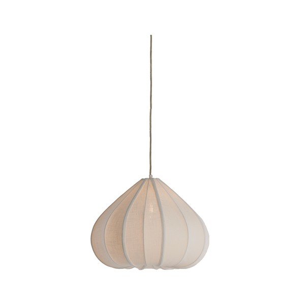 Кремаво висящо осветително тяло ø 49 cm Zubeda – Light & Living-image-3
