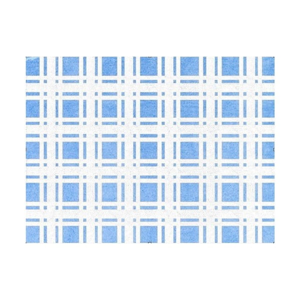 Koberec Escocés 160x120 cm, modrý