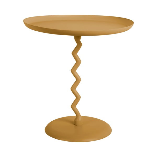 Метална кръгла странична масичка ø 40 cm Zig Zag – Leitmotiv