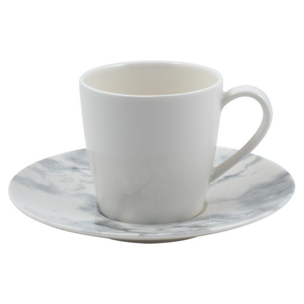 Бяла и черна порцеланова чиния Villeroy & Boch Marmory, ø 16 cm Like Marmory - like | Villeroy & Boch-image-2