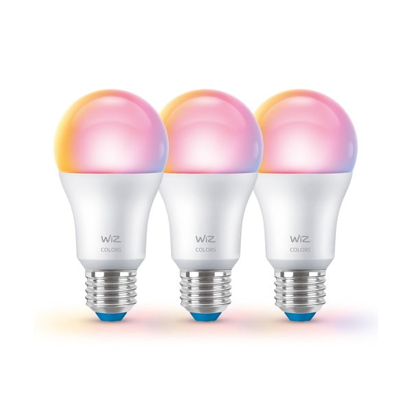 LED комплект крушки 3 бр. E27, 9 W – WiZ-image-2