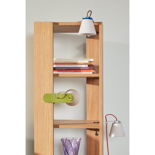 Библиотека от декор от дъб  в естествен цвят 45x140x45 cm Merge – Hübsch-image-4
