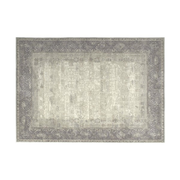 Сив вълнен килим Skittle, 240 x 340 cm - Kooko Home
