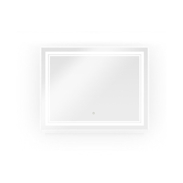 Стенно огледало със светлина 90x70 cm Zenith – Bonami Essentials