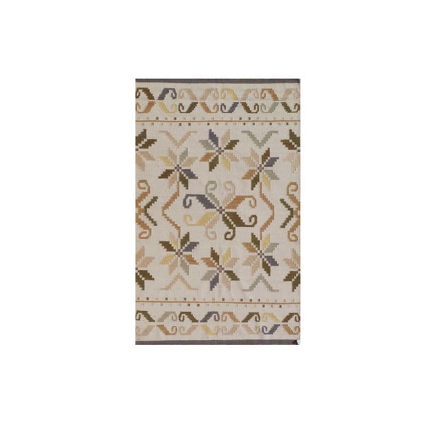 Vlněný koberec Kilim No. 721, 155x240 cm