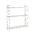 Бял на няколко нива метален стенен рафт 54 cm Iseo – Ellos Home