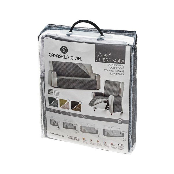 Сиво защитно покривало за кресло 55 cm Protect – Casa Selección-image-3