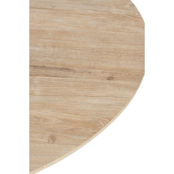 Кръгла трапезна маса от декор от бук ø 110 cm Week – Ellos Home-image-3