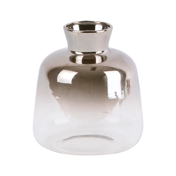 Стъклена малка ваза Silver Fade, височина 10 cm Mini Silver Fade - PT LIVING