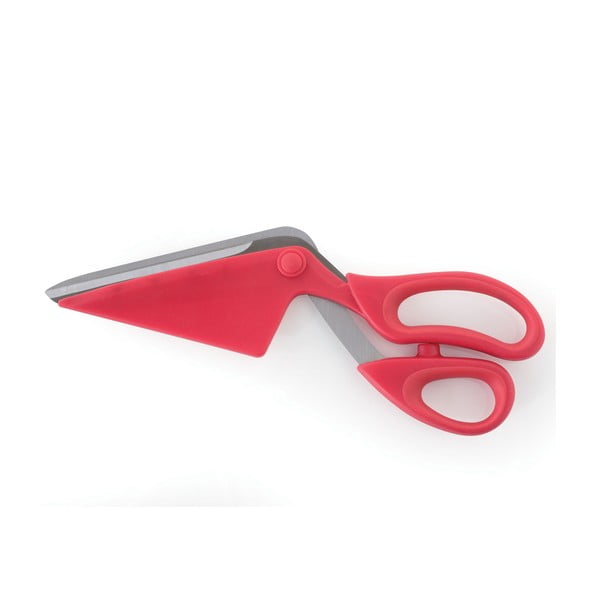 Ножица за рязане на пица, червена - Brandani
