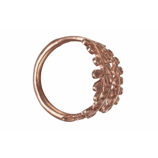 Комплект от 4 метални пръстена за салфетки Rose Gold - Villa d'Este-image-1