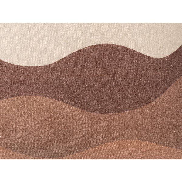 Кафява и бежова памучна възглавница Sand Sunset, 45 x 45 cm - PT LIVING-image-4