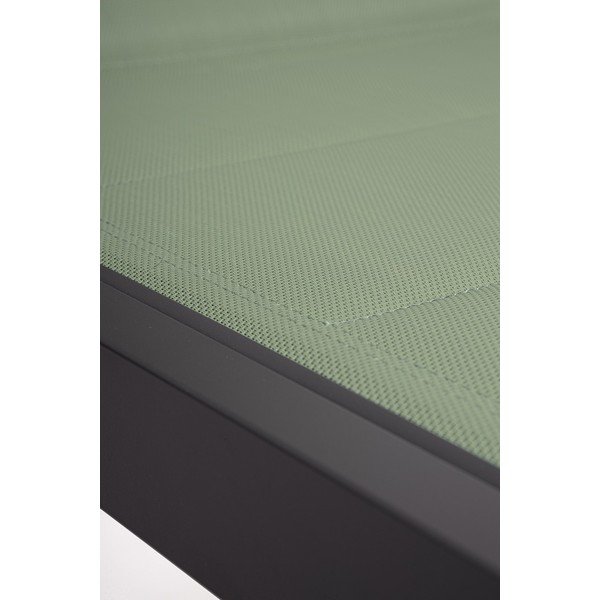 Зелен градински шезлонг метален Hilde   – Bizzotto-image-4