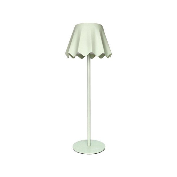Светлозелена метална LED затъмняваща се настолна лампа (височина 36 cm) – Brandani