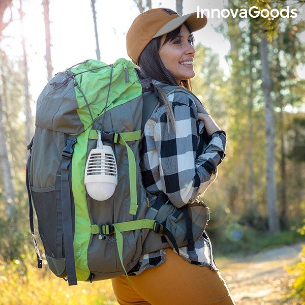 Акумулаторен фенер за комари 2 в 1 - InnovaGoods-image-3