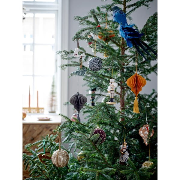 Дървени Коледни украси в комплект от 6 бр. 13 cm Nikita – Bloomingville-image-1