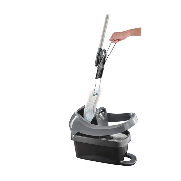 Ротационен моп с кофа Profi XL Mobile Black – LEIFHEIT-image-2