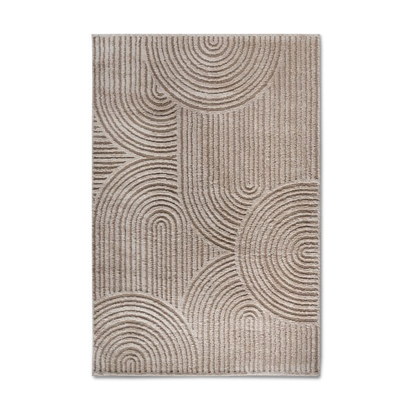 Бежов килим 120x170 cm Chappe Beige – Elle Decoration