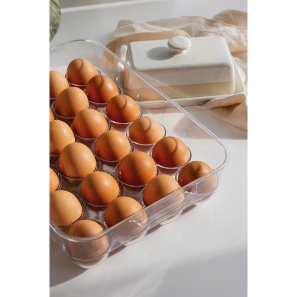 Пластмасов органайзер за яйца в хладилник 33x21 cm – Casa De Engel-image-3
