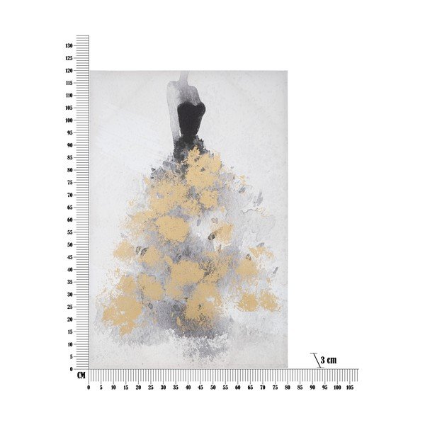 Живопис 80x120 cm Gold Dancer - Mauro Ferretti-image-4
