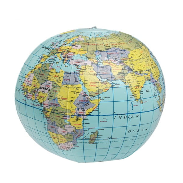 Надуваем глобус Световна карта International World Map - Rex London