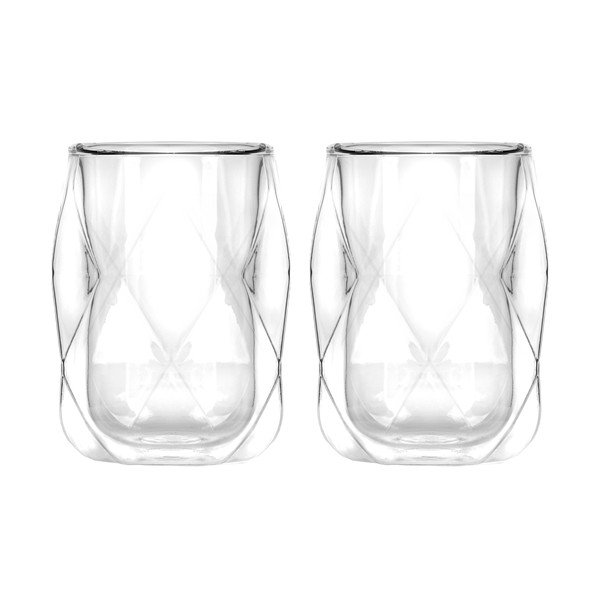 Чаши за еспресо с двойни дъна в комплект от 2 бр. 100 ml Geo – Vialli Design-image-2