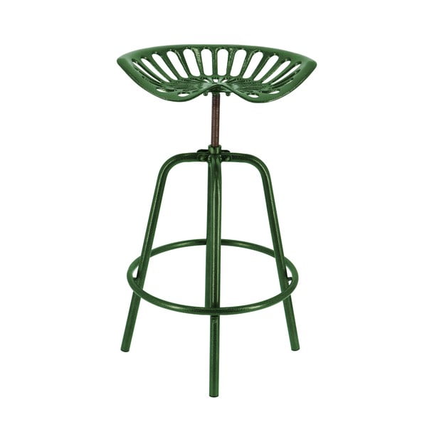 Зелен метален градински бар стол Traktor – Esschert Design